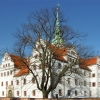 Südwestansicht nach der Fassadensanierung